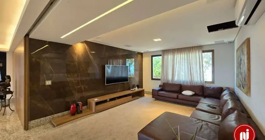 Casa com 4 dormitórios à venda, 429 m² por r$ 4.700.000,00 - residencial ipe da serra - nova lima/mg