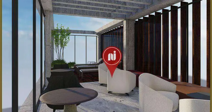 Apartamento com 1 dormitório à venda, 32 m² por r$ 596.345,40 - gutierrez - belo horizonte/mg