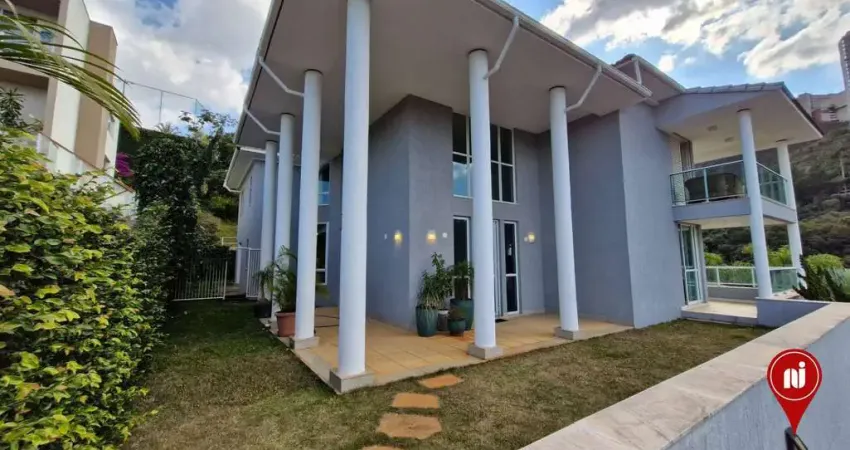 Casa com 4 dormitórios à venda, 412 m² por r$ 4.200.000,00 - condomínio vila castela - nova lima/mg