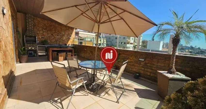 Cobertura com 4 dormitórios à venda, 125 m² por r$ 580.000,00 - jardim america - belo horizonte/mg