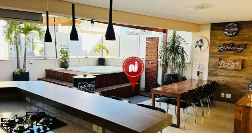 Cobertura com 4 dormitórios à venda, 214 m² por r$ 2.014.000,00 - buritis - belo horizonte/mg