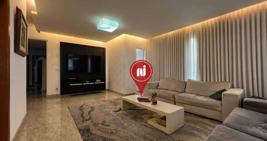 Apartamento com 4 dormitórios à venda, 209 m² por r$ 1.990.000 - buritis - belo horizonte/mg