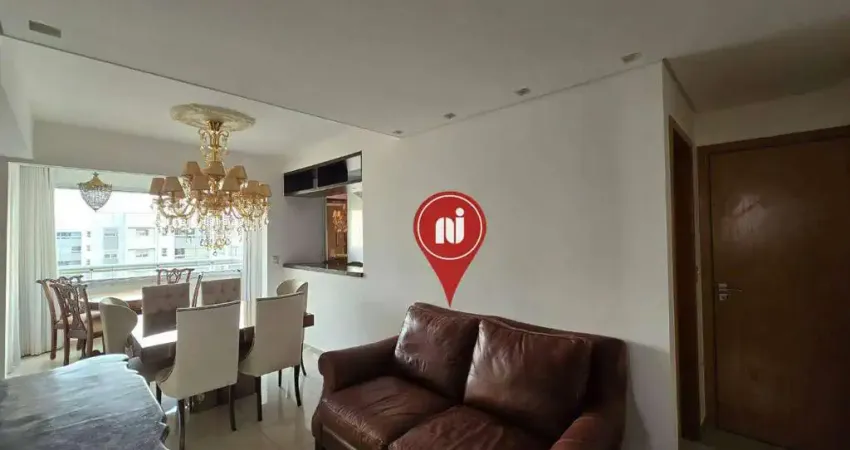 Apartamento com 2 dormitórios para alugar, 80 m² por r$ 6.220,00/mês - vila da serra - nova lima/mg