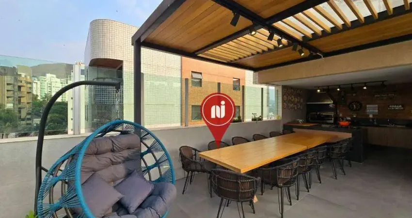 Cobertura com 4 dormitórios à venda, 284 m² por r$ 2.300.000,00 - buritis - belo horizonte/mg