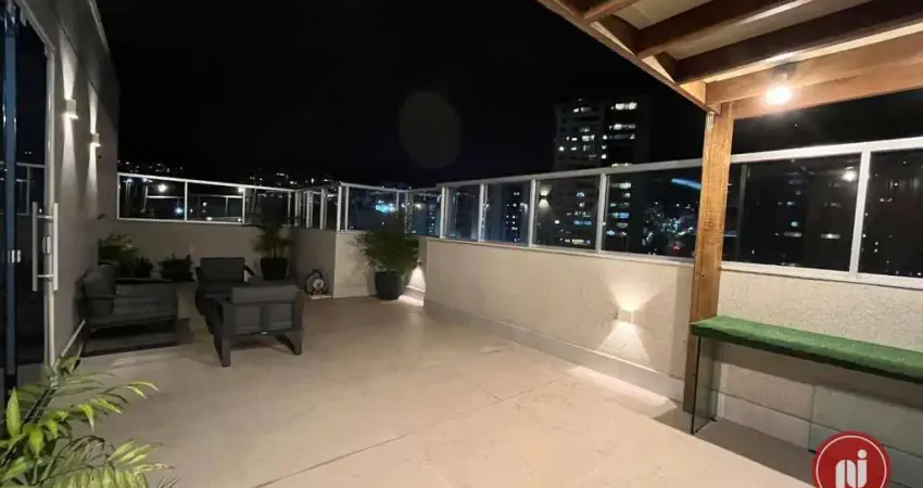 Cobertura com 4 dormitórios, 193 m² - venda por R$ 1.750.000,00 ou aluguel por R$ 10.910,00/mês - Buritis - Belo Horizonte/MG