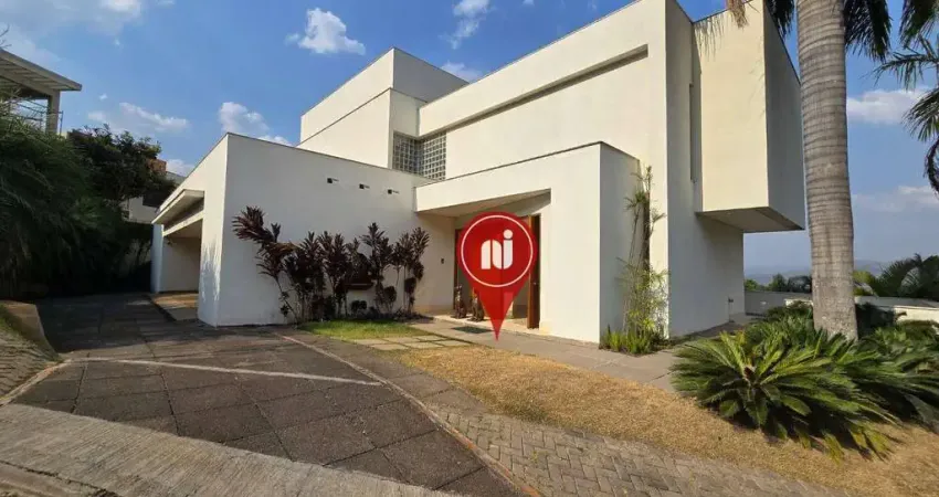 Casa com 4 dormitórios à venda, 555 m² por r$ 6.350.000,00 - quintas do sol - nova lima/mg