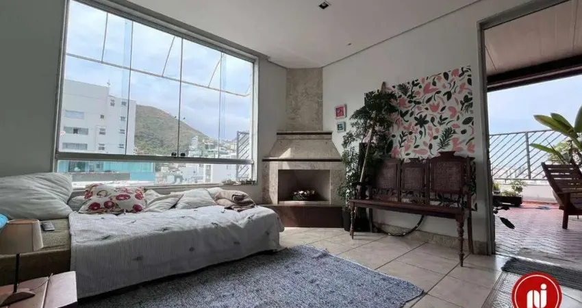 Cobertura com 3 dormitórios à venda, 200 m² por r$ 775.000,00 - buritis - belo horizonte/mg