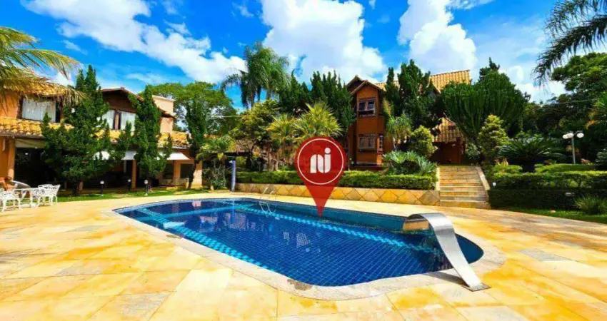 Casa com 6 dormitórios, 341 m² - venda por r$ 2.000.000,00 ou aluguel por r$ 11.000,00/mês - recanto da lagoa - lagoa santa/mg