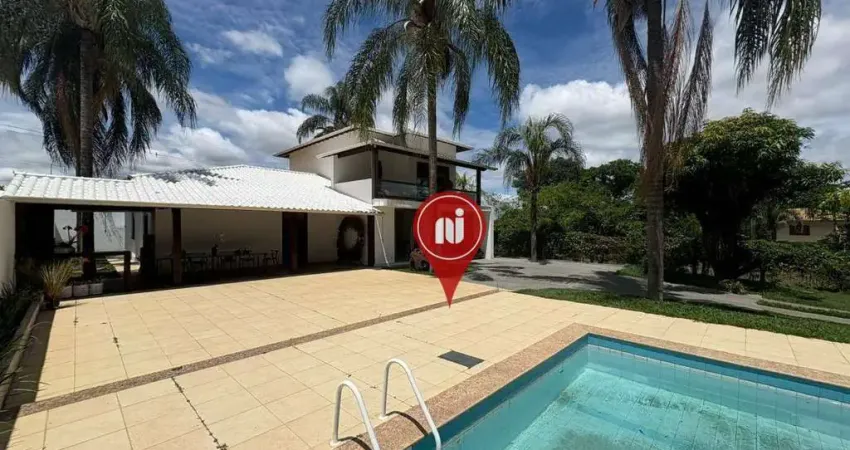 Casa com 3 dormitórios à venda, 500 m² por r$ 2.500.000,00 - condados da lagoa - lagoa santa/mg