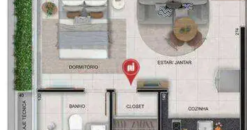 Apartamento com 1 dormitório à venda, 27 m² por r$ 506.000,00 - lourdes - belo horizonte/mg
