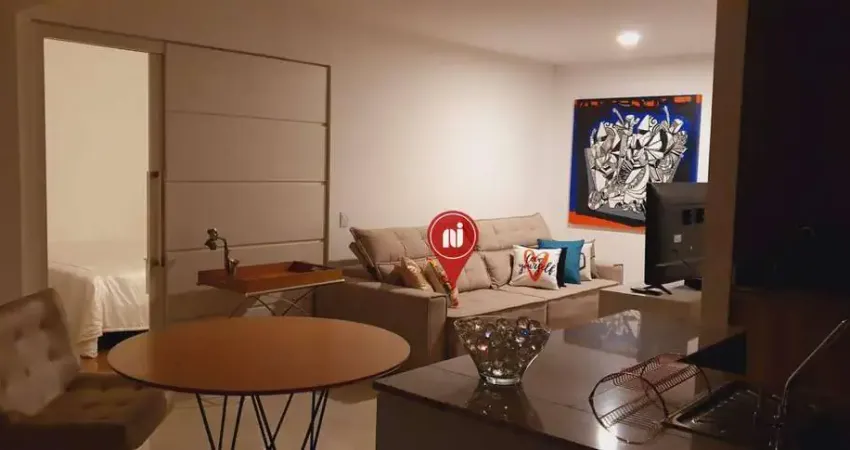 Apartamento com 1 dormitório à venda, 55 m² por r$ 980.000,00 - vila da serra - nova lima/mg