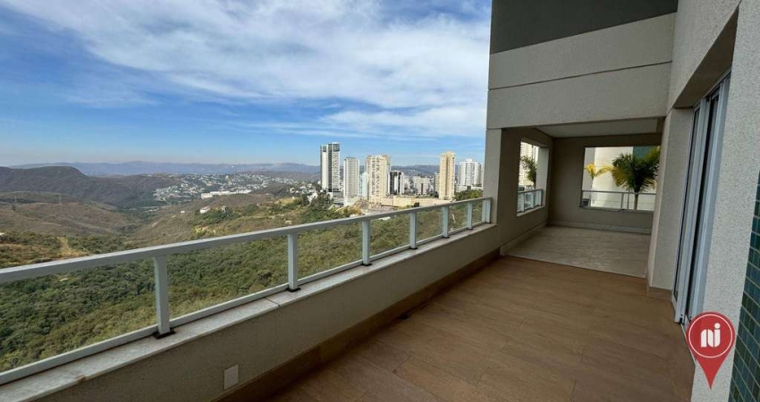 Apartamento Garden com 4 dormitórios, 203 m² - venda por R$ 3.442.723,00 ou aluguel por R$ 22.193,27/mês - Vila da Serra - Nova Lima/MG