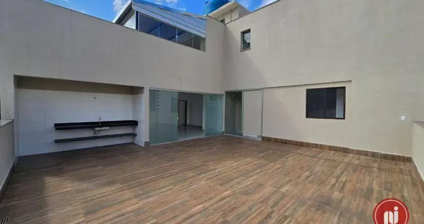 Apartamento com 4 dormitórios para alugar, 190 m² por R$ 5.859/mês - Buritis - Belo Horizonte/MG