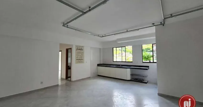Apartamento com 2 dormitórios para alugar, 80 m² por R$ 3.294/mês - Buritis - Belo Horizonte/MG