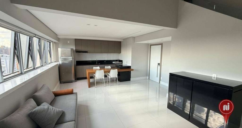 Apartamento com 1 dormitório à venda, 74 m² por R$ 1.400.000,00 - Funcionários - Belo Horizonte/MG