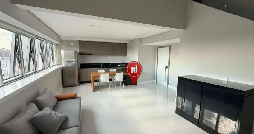 Apartamento com 1 dormitório à venda, 74 m² por r$ 1.400.000,00 - funcionários - belo horizonte/mg