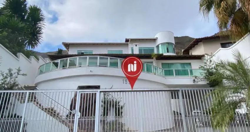 Casa com 4 dormitórios à venda, 400 m² por r$ 4.600.000,00 - mangabeiras - belo horizonte/mg