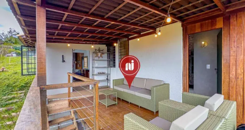 Chácara com 3 dormitórios à venda, 1000 m² por r$ 390.000,00 - inconfidentes - itabirito/mg