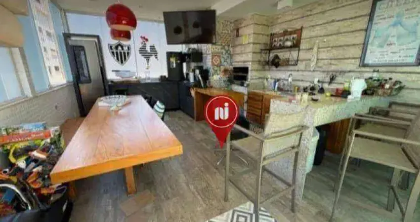 Cobertura com 4 dormitórios à venda, 260 m² por r$ 1.778.000,00 - buritis - belo horizonte/mg