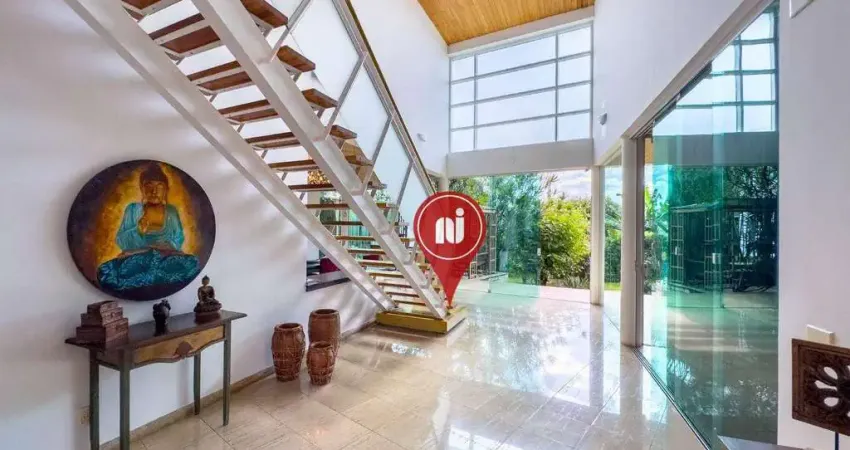 Casa com 4 dormitórios à venda, 672 m² por r$ 6.500.000,00 - belvedere - belo horizonte/mg