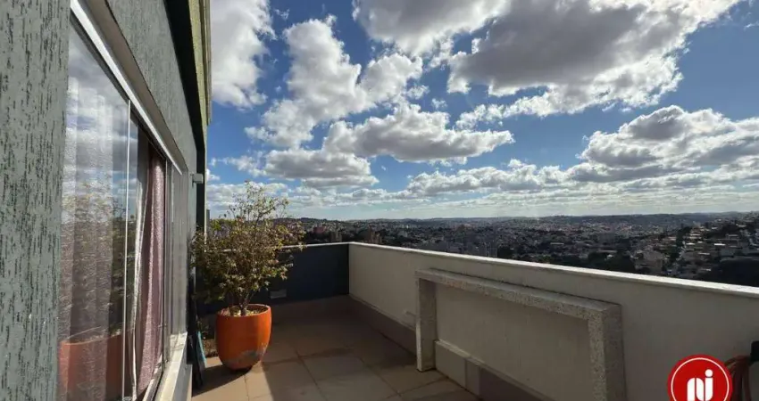 Cobertura com 2 dormitórios à venda, 120 m² por r$ 870.000,00 - estoril - belo horizonte/mg