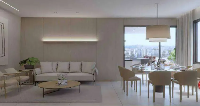 Cobertura com 4 dormitórios à venda, 184 m² por R$ 3.235.919,73 - Sion - Belo Horizonte/MG