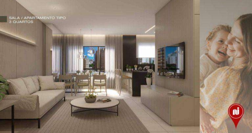 Apartamento com 3 dormitórios à venda, 93 m² por R$ 1.462.179 - Sion - Belo Horizonte/MG