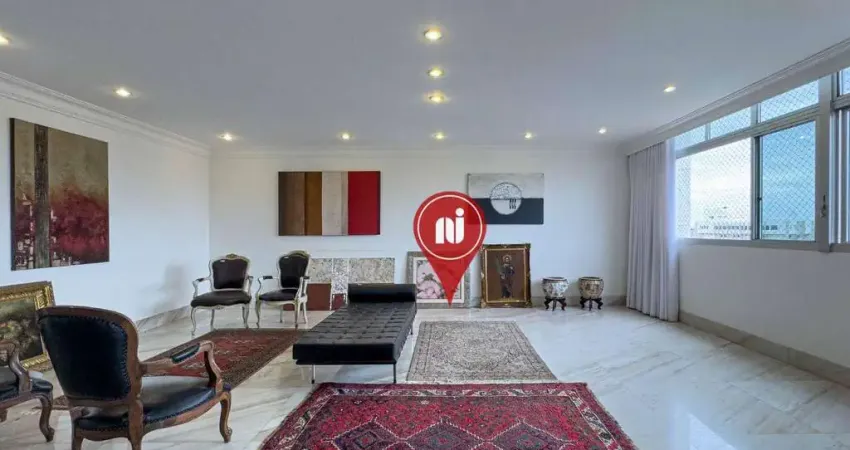 Apartamento com 4 dormitórios à venda, 314 m² por r$ 2.600.000,00 - serra - belo horizonte/mg