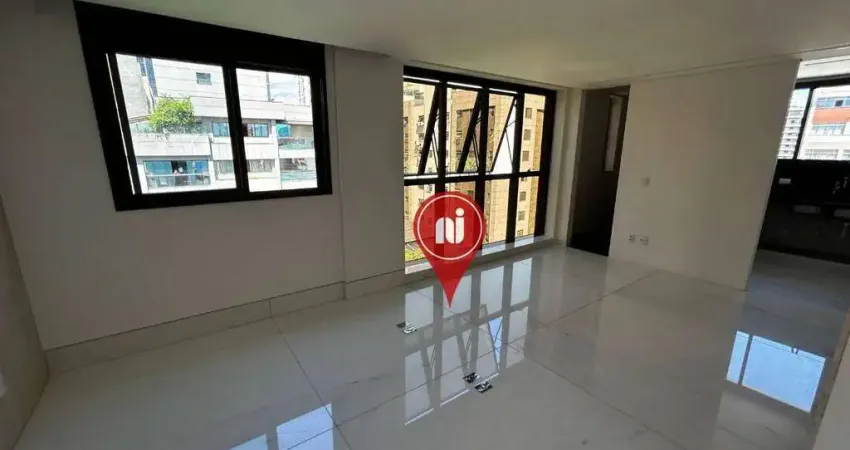 Apartamento com 3 dormitórios à venda, 106 m² - funcionários - belo horizonte/mg