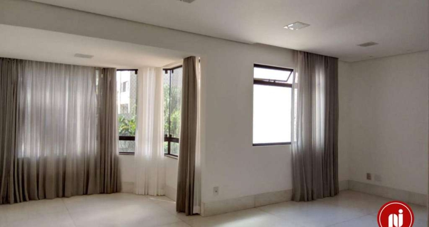 Apartamento com 4 dormitórios para alugar, 135 m² por R$ 6.459/mês - Santo Antônio - Belo Horizonte/MG