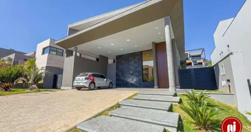 Casa com 4 dormitórios à venda, 271 m² por r$ 3.480.000,00 - alphaville - lagoa dos ingleses - nova lima/mg