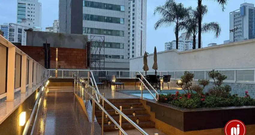 Apartamento com 2 dormitórios para alugar, 71 m² por r$ 6.950,00/mês - lourdes - belo horizonte/mg