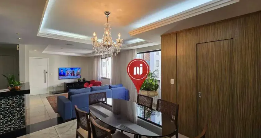 Apartamento com 3 dormitórios à venda, 130 m² por r$ 1.690.000,00 - belvedere - belo horizonte/mg