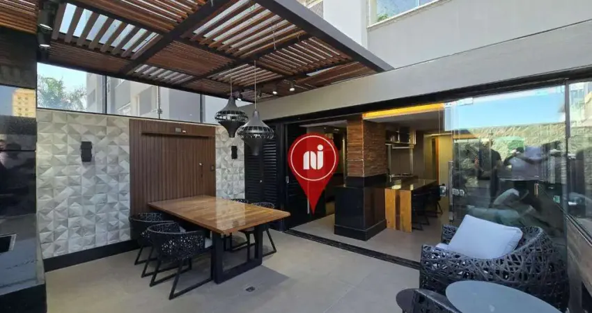 Apartamento garden com 3 dormitórios à venda, 156 m² por r$ 2.300.000,00 - calafate - belo horizonte/mg