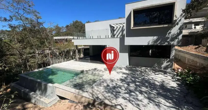 Casa com 4 dormitórios à venda, 648 m² por r$ 5.780.000,00 - quintas do sol - nova lima/mg