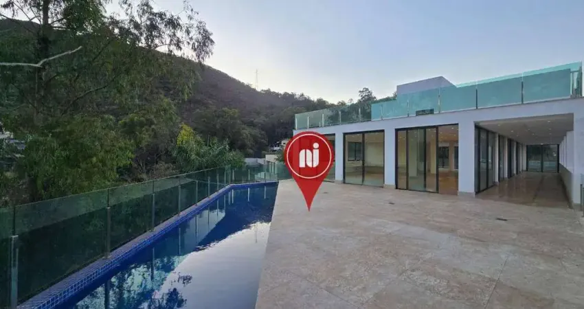 Casa com 4 dormitórios, 700 m² - venda por r$ 6.250.000,00 ou aluguel por r$ 17.000,00/mês - quintas do sol - nova lima/mg