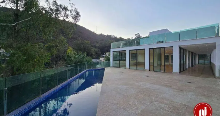 Casa com 4 dormitórios, 700 m² - venda por r$ 6.250.000,00 ou aluguel por r$ 14.000,00/mês - quintas do sol - nova lima/mg