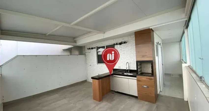 Cobertura com 2 dormitórios para alugar, 120 m² por r$ 4.740,75/mês - buritis - belo horizonte/mg