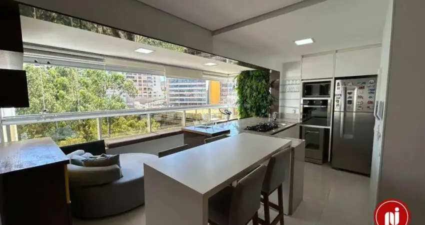 Apartamento com 2 dormitórios à venda, 79 m² por r$ 1.590.000,00 - vila da serra - nova lima/mg