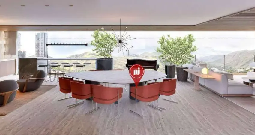 Apartamento com 4 dormitórios à venda, 255 m² por r$ 5.000.000,00 - vale do sereno - nova lima/mg