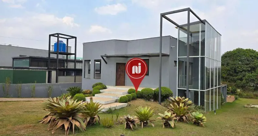 Casa com 4 dormitórios, 490 m² - venda por r$ 2.000.000,00 ou aluguel por r$ 9.750,00/mês - ville des lacs - nova lima/mg