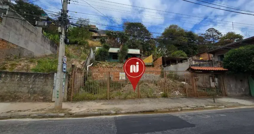Terreno à venda, 635 m² por r$ 550.000 - palmeiras - belo horizonte/mg