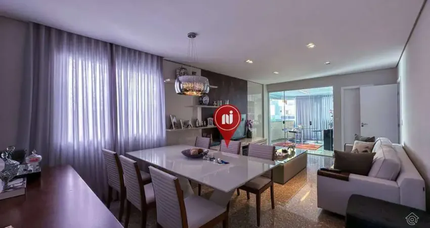 Apartamento com 4 dormitórios à venda, 130 m² por r$ 1.350.000 - buritis - belo horizonte/minas gerais