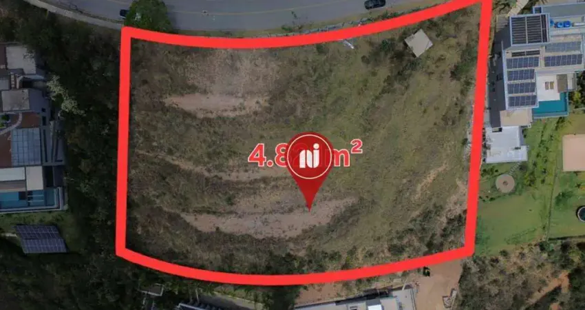 Terreno à venda, 4821 m² por r$ 14.000.000,00 - vale dos cristais - nova lima/mg