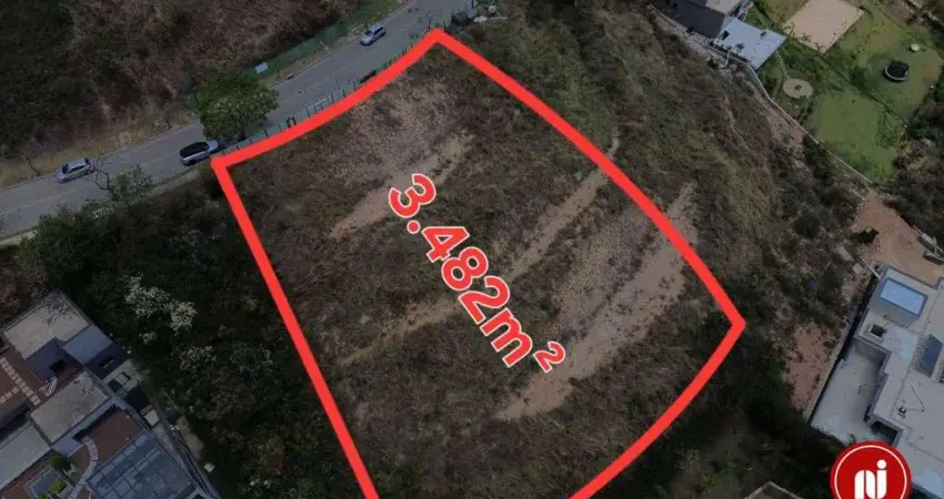 Terreno à venda, 3482 m² por r$ 11.000.000,00 - vale dos cristais - nova lima/mg