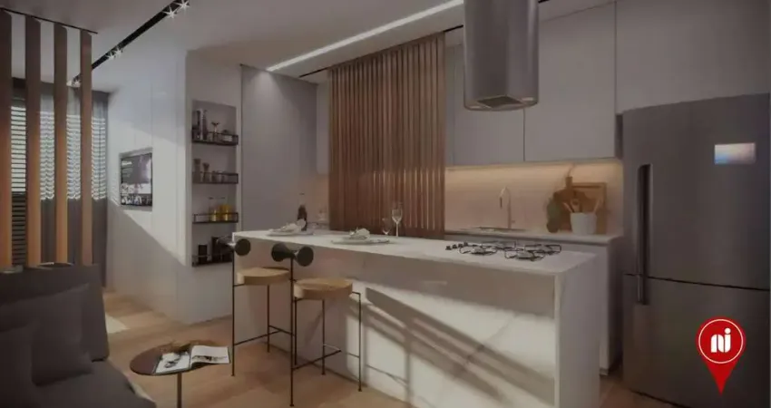 Apartamento com 1 dormitório à venda, 34 m² por r$ 550.000 - funcionários - belo horizonte/mg