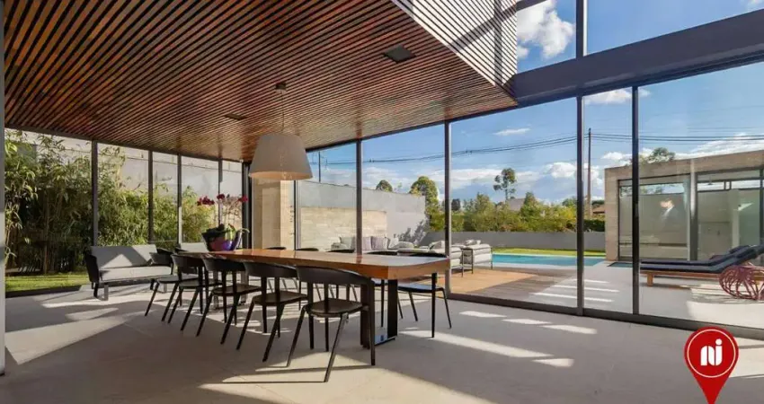 Casa com 5 dormitórios, 736 m² - venda por r$ 9.600.000,00 ou aluguel por r$ 43.404,33/mês - condomínio serra dos manacas - nova lima/mg