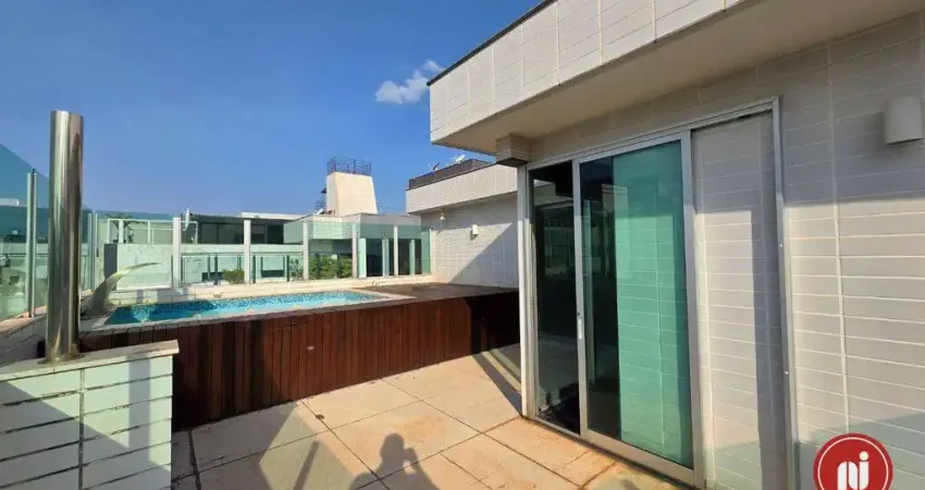 Cobertura com 4 dormitórios à venda, 255 m² por r$ 1.790.000 - buritis - belo horizonte/mg