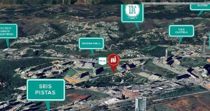 Terreno à venda, 1200 m² por r$ 1.500.000 - vila d'el rey - nova lima/mg