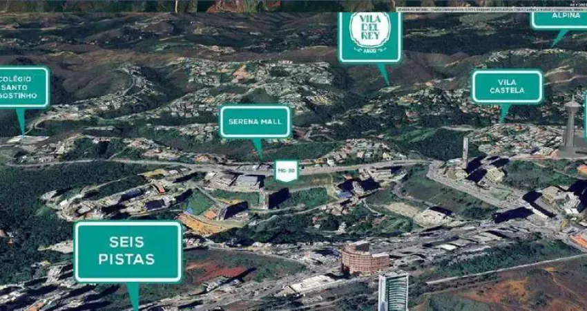 Terreno à venda, 1200 m² por r$ 1.500.000 - vila d'el rey - nova lima/mg